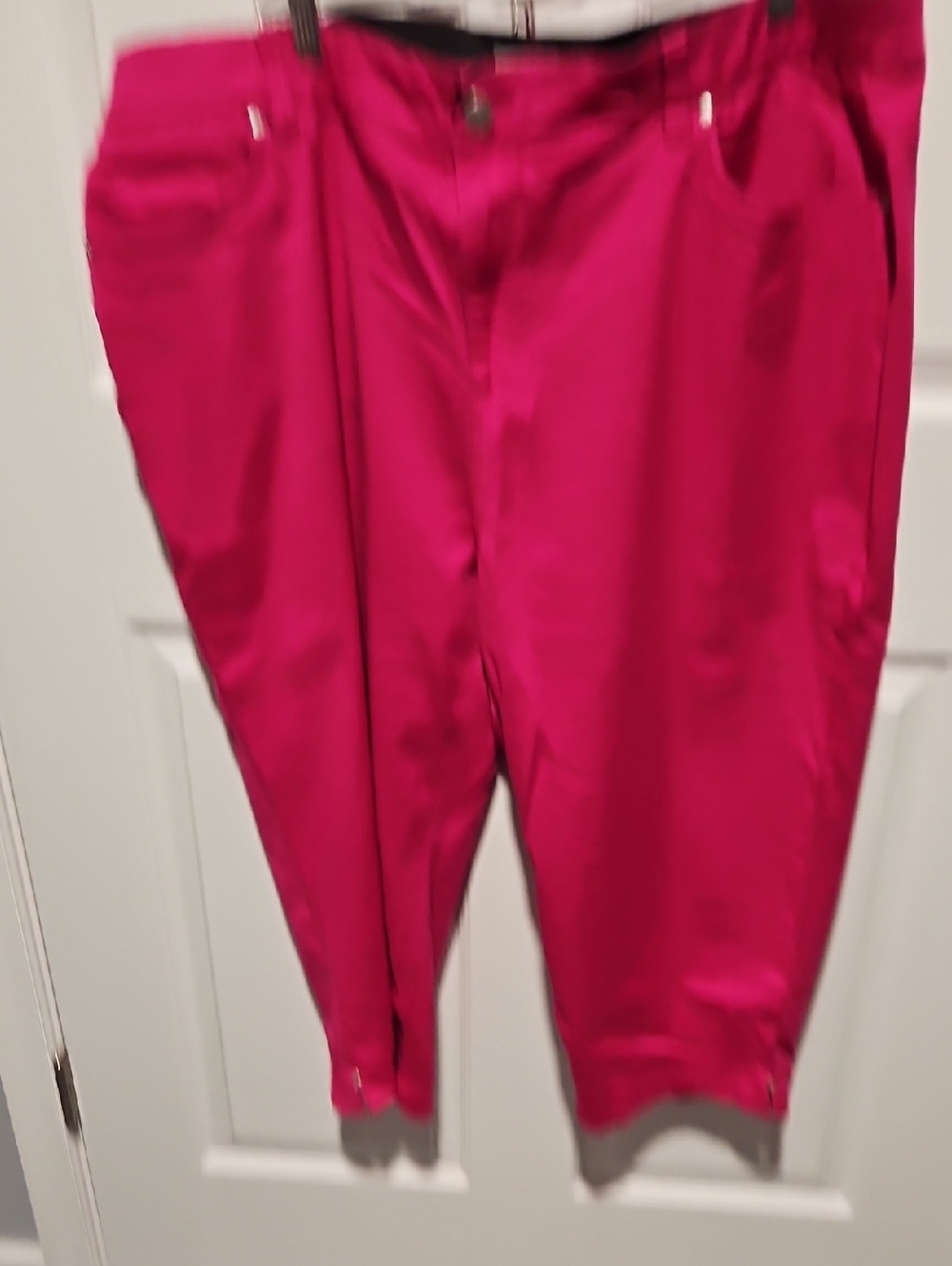 Catherines Bright Pink Capris